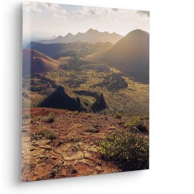 KOMAR Coloured Earth 40x40cm Landschaft Leinwand - Wandbild KOMAR Coloured Earth 40x40cm Landschaft Leinwand - Wandbild