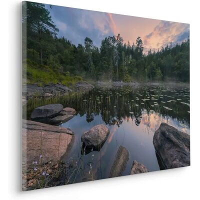 KOMAR Mystic Shores Leinwandbild - Landschaft, Bunt, 90x60 cm KOMAR Mystic Shores Leinwandbild - Landschaft, Bunt, 90x60 cm