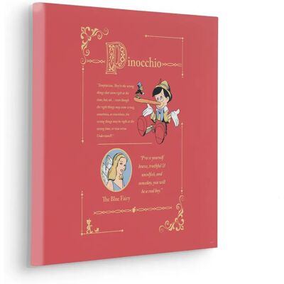 Komar Pinocchio Vice Versa Art mural - 40x40cm Komar Pinocchio Vice Versa Art mural - 40x40cm