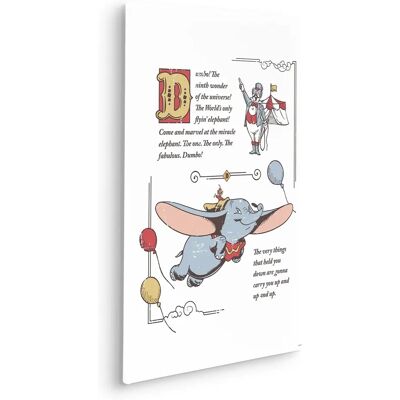Komar Leinwanddruck Dumbo Der fliegende Elefant - 40x60cm - Leinwanddruck Komar Leinwanddruck Dumbo Der fliegende Elefant - 40x60cm - Leinwanddruck