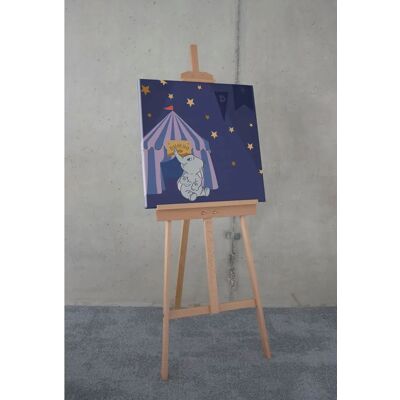 Komar Sternennacht mit Dumbo Leinwand - Wandbild Komar Sternennacht mit Dumbo Leinwand - Wandbild