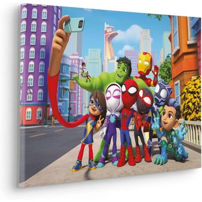 Komar Marvel Spidey Canvas - 60x40 cm - Tryckt canvas Komar Marvel Spidey Canvas - 60x40 cm - Tryckt canvas
