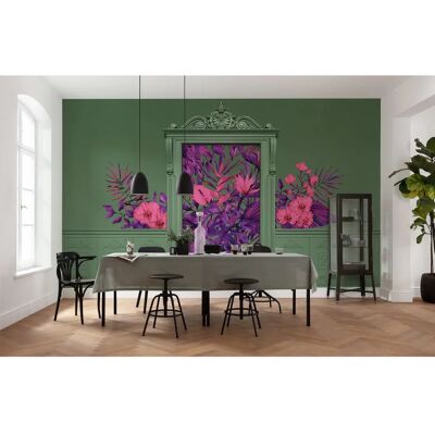 Rollo de mural de Komar Duke Dude verde - 400x250cm Rollo de mural de Komar Duke Dude verde - 400x250cm