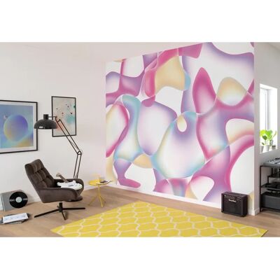 Komar Flowrider Vlies Wandbild - Modern, Lila - Wandbild Komar Flowrider Vlies Wandbild - Modern, Lila - Wandbild