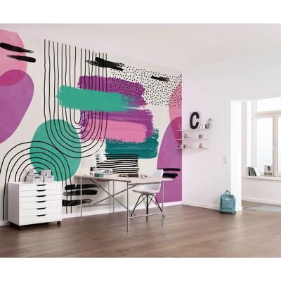 Komar La Boum Lila Modern Tapete - Tapete Komar La Boum Lila Modern Tapete - Tapete