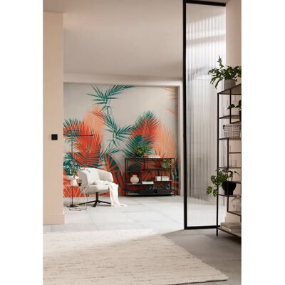 Papel pintado Tropical Trip Lila - Decoración moderna Papel pintado Tropical Trip Lila - Decoración moderna