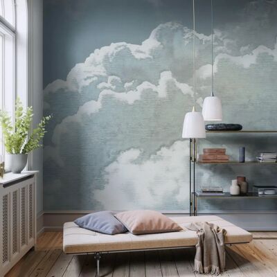 Komar Vintage Clouds - Vlies Tapete - 250x250cm Komar Vintage Clouds - Vlies Tapete - 250x250cm