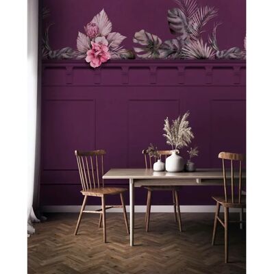 Komar Bold Baroness Wall Mural - 200x250cm - Modern Purple Komar Bold Baroness Wall Mural - 200x250cm - Modern Purple