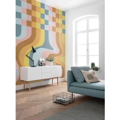 Komar Vlies Tapete - Colored Honey - 200x250cm - Modern Komar Vlies Tapete - Colored Honey - 200x250cm - Modern