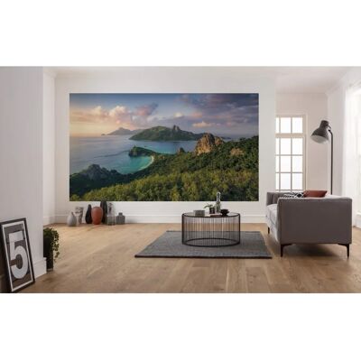 KOMAR Affeninsel Tapete - 350x200 cm - Wandbild KOMAR Affeninsel Tapete - 350x200 cm - Wandbild