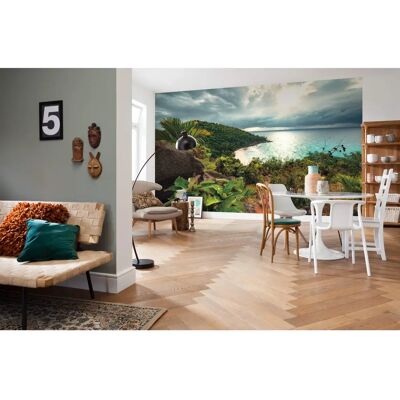 KOMAR Blumenlandschaft Tapete - 450x280 cm - Tapete KOMAR Blumenlandschaft Tapete - 450x280 cm - Tapete