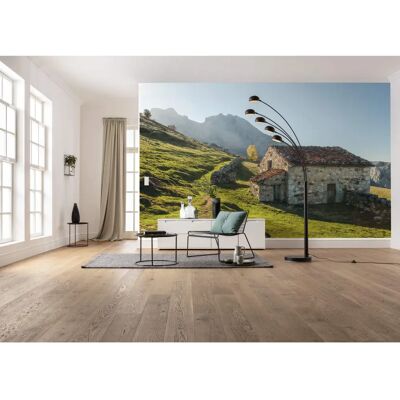KOMAR Picos de Europe Alm Tapete - 450x280 cm, Naturlandschaft KOMAR Picos de Europe Alm Tapete - 450x280 cm, Naturlandschaft