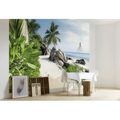KOMAR Papel Pintado Playa - 450x280 cm - Colorido - Imagen fotorealista de playa KOMAR Papel Pintado Playa - 450x280 cm - Colorido - Imagen fotorealista de playa