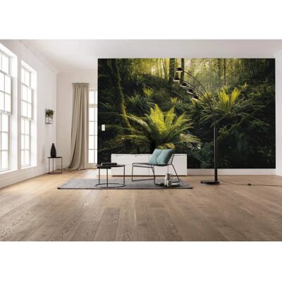 KOMAR Waldlandschaft Tapete - 450x280 cm - Vlies, Umweltfreundlich KOMAR Waldlandschaft Tapete - 450x280 cm - Vlies, Umweltfreundlich