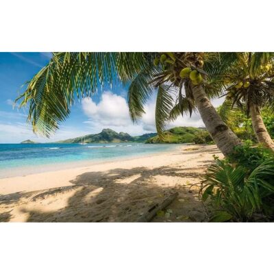 KOMAR Strand-Szene Fototapete - 450x280cm Wandbild für Wohnzimmer & Schlafzimmer KOMAR Strand-Szene Fototapete - 450x280cm Wandbild für Wohnzimmer & Schlafzimmer