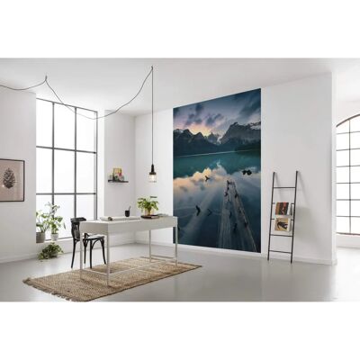 KOMAR Burning Emerald Tapete - Bunt, 200x280cm, Vlies - Tapete KOMAR Burning Emerald Tapete - Bunt, 200x280cm, Vlies - Tapete