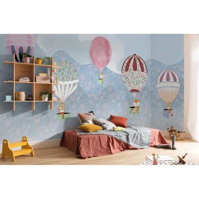 KOMAR Happy Balloon Tapete - 500x250 cm, Bunt, Vlies KOMAR Happy Balloon Tapete - 500x250 cm, Bunt, Vlies