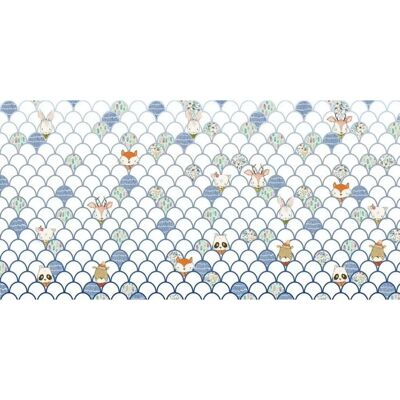 KOMAR Weiße Vliestapete - 5m x 2,5m - Wandbekleidung KOMAR Weiße Vliestapete - 5m x 2,5m - Wandbekleidung
