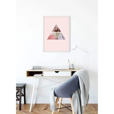 KOMAR Poster ‚Triangles Top Red‘ – Formen-Kunst, bunt KOMAR Poster ‚Triangles Top Red‘ – Formen-Kunst, bunt