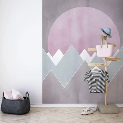 KOMAR Sunrise Gentle Bunte Vliestapete 200x250cm KOMAR Sunrise Gentle Bunte Vliestapete 200x250cm