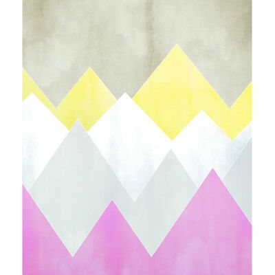 KOMAR Sunrise Mountain Spring Bunt Poster - Indoor-Bereich KOMAR Sunrise Mountain Spring Bunt Poster - Indoor-Bereich