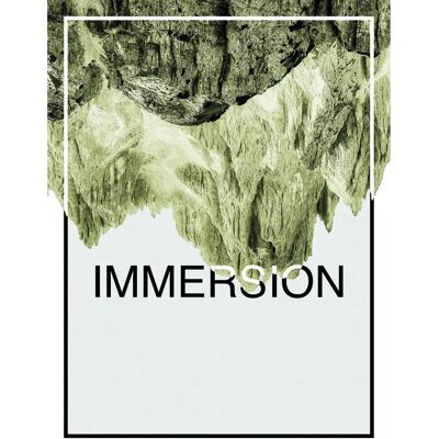 KOMAR - Immersion Sand - 30x40 cm - Bunt - Poster KOMAR - Immersion Sand - 30x40 cm - Bunt - Poster