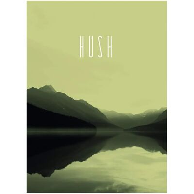 KOMAR Modell Word Lake Hush Sand - Natur, Bunt, Rechteck - Poster KOMAR Modell Word Lake Hush Sand - Natur, Bunt, Rechteck - Poster