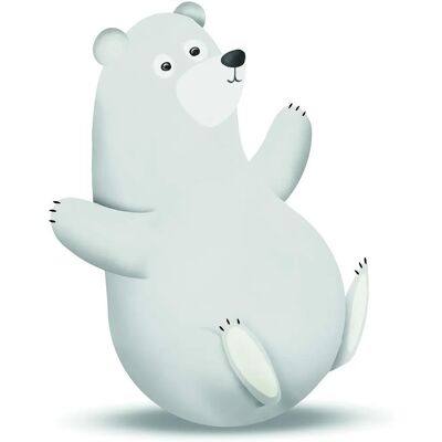 KOMAR Polar Bear Bunt Poster - Tiere für drinnen KOMAR Polar Bear Bunt Poster - Tiere für drinnen