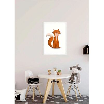 KOMAR Poster "Cute Animal Fox" - Tiere, bunt, 50x70cm KOMAR Poster "Cute Animal Fox" - Tiere, bunt, 50x70cm