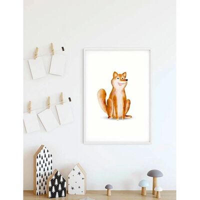 KOMAR Hund Tiere Poster - 40cm x 30cm - Indoor Dekor KOMAR Hund Tiere Poster - 40cm x 30cm - Indoor Dekor