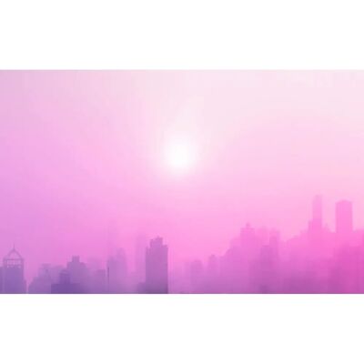 KOMAR City Dusk Wandbild - Bunt, 40x30cm KOMAR City Dusk Wandbild - Bunt, 40x30cm