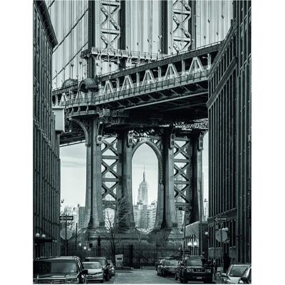 KOMAR Brooklyn Bridge Poster - Städte, bunt - Wanddekoration KOMAR Brooklyn Bridge Poster - Städte, bunt - Wanddekoration