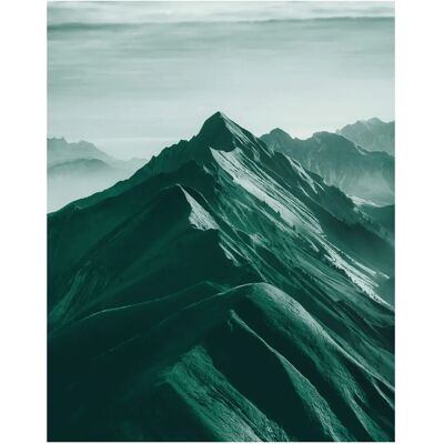 KOMAR Mountains Top - Buntes Poster 50x40cm für drinnen KOMAR Mountains Top - Buntes Poster 50x40cm für drinnen