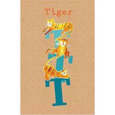 KOMAR ABC Animal T Bunt Poster - Poster KOMAR ABC Animal T Bunt Poster - Poster
