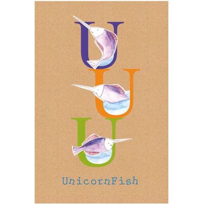 KOMAR - ABC Animal T - Bunt - 30x40 Poster KOMAR - ABC Animal T - Bunt - 30x40 Poster