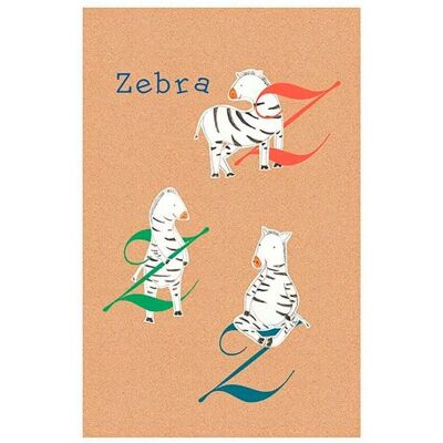 KOMAR ABC Animal T Bunt Poster - Poster KOMAR ABC Animal T Bunt Poster - Poster