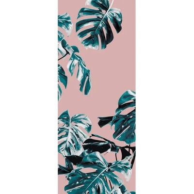 KOMAR Rosé Monstera Tapete - 100x250cm Moderne Wanddekoration KOMAR Rosé Monstera Tapete - 100x250cm Moderne Wanddekoration