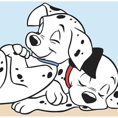 KOMAR - 101 Dalmatiner Cuddle - 30x40 cm - bunt - Poster KOMAR - 101 Dalmatiner Cuddle - 30x40 cm - bunt - Poster