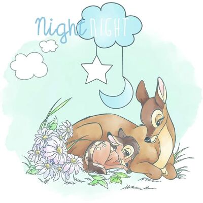 KOMAR Bambi Good Night Színes Poszter - Poszter KOMAR Bambi Good Night Színes Poszter - Poszter