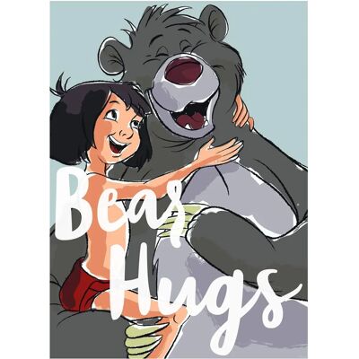 KOMAR Bear Hug Poster - Disney, bunt, 40x50cm - Poster KOMAR Bear Hug Poster - Disney, bunt, 40x50cm - Poster
