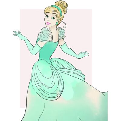 KOMAR Cinderella Beauty Bunt Poster - Poster KOMAR Cinderella Beauty Bunt Poster - Poster