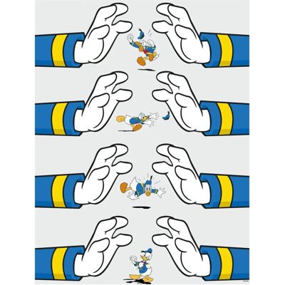 KOMAR Donald Duck Hands Poster - Disney, bunt, 50cm x 40cm - Poster KOMAR Donald Duck Hands Poster - Disney, bunt, 50cm x 40cm - Poster