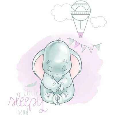 Póster KOMAR Dumbo Sleepy - Decoración infantil Póster KOMAR Dumbo Sleepy - Decoración infantil