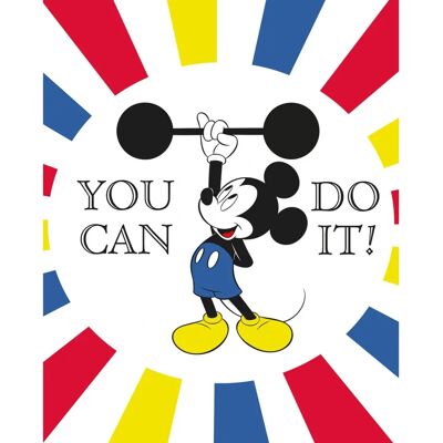 KOMAR Mickey Mouse Do it - 40x50cm Bunt Disney Poster KOMAR Mickey Mouse Do it - 40x50cm Bunt Disney Poster