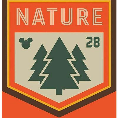 KOMAR Mickey Mouse Nature Bunt Poster - Poster KOMAR Mickey Mouse Nature Bunt Poster - Poster