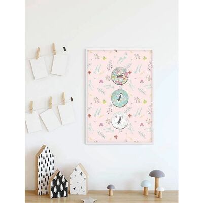 KOMAR Minnie Mouse Buttons Poster - Indoor Bunt KOMAR Minnie Mouse Buttons Poster - Indoor Bunt