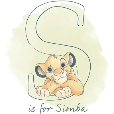 Póster KOMAR Simba - 40x50cm - Disney Póster KOMAR Simba - 40x50cm - Disney