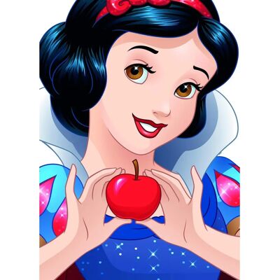 KOMAR Portret Śnieżka Disney Plakat Pokój Dziecięcy KOMAR Portret Śnieżka Disney Plakat Pokój Dziecięcy