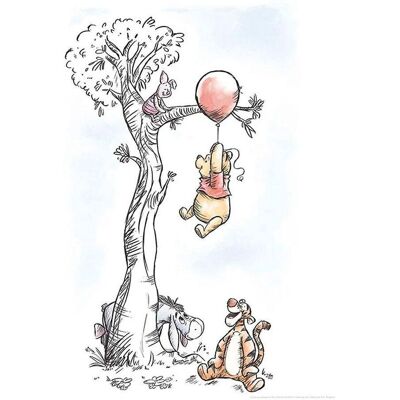 KOMAR Winnie Pooh Hang on Színes Poszter - Poszter KOMAR Winnie Pooh Hang on Színes Poszter - Poszter