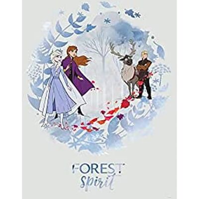Poster Disney Frozen Spirit de KOMAR - Décoration enfant - Publicité Poster Disney Frozen Spirit de KOMAR - Décoration enfant - Publicité